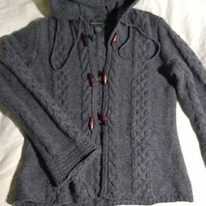 Banana Republic lambswool toggle sweater